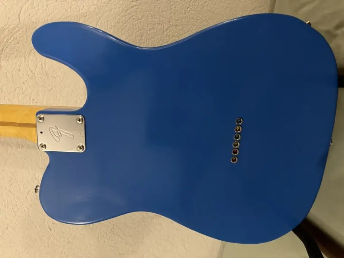 La Telecaster pour gaucher — détail corps